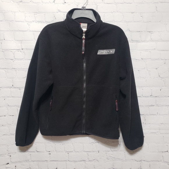 Spyder Women's Sz 8 Full Zip Fleece Jacket - Picture 3 of 15